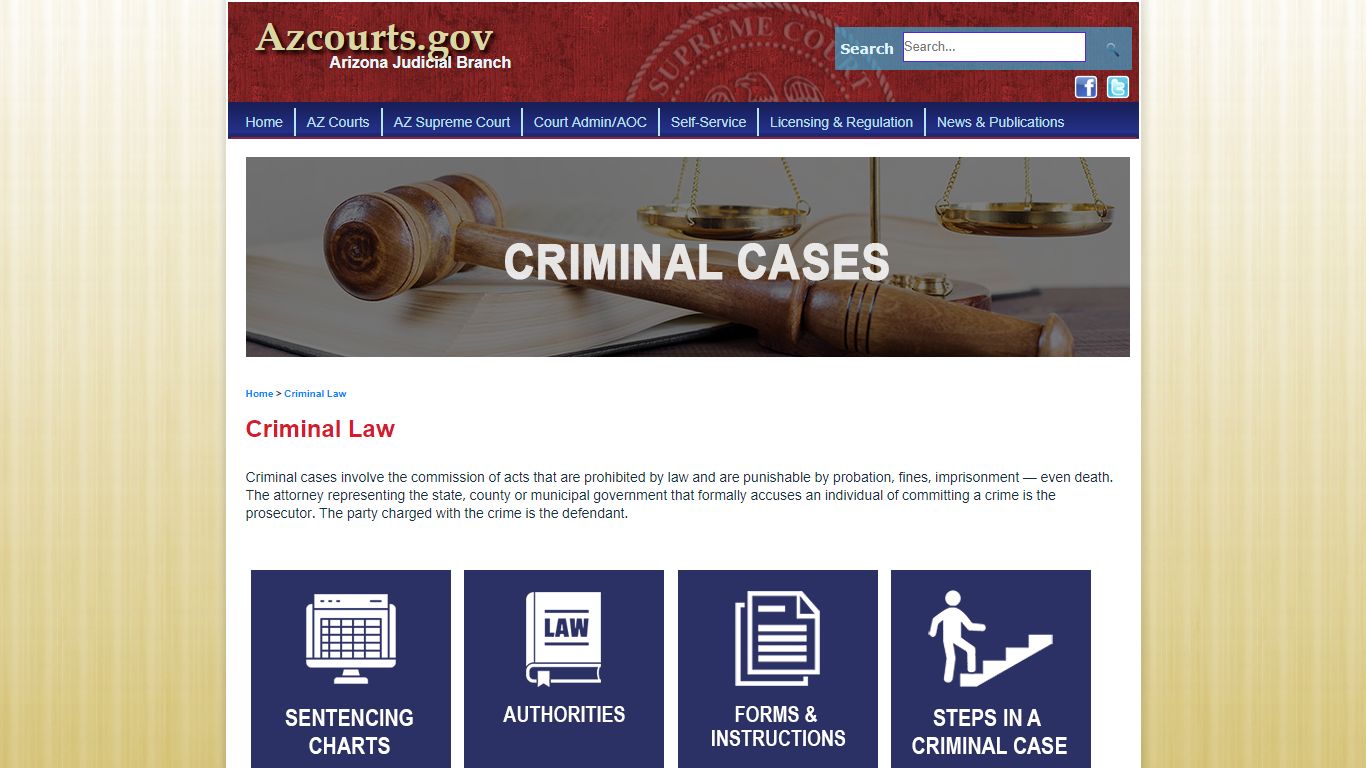 Criminal Law - Arizona Judicial Branch